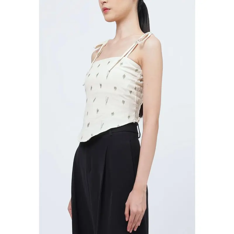 White Moyra Tenun Top - OE 3