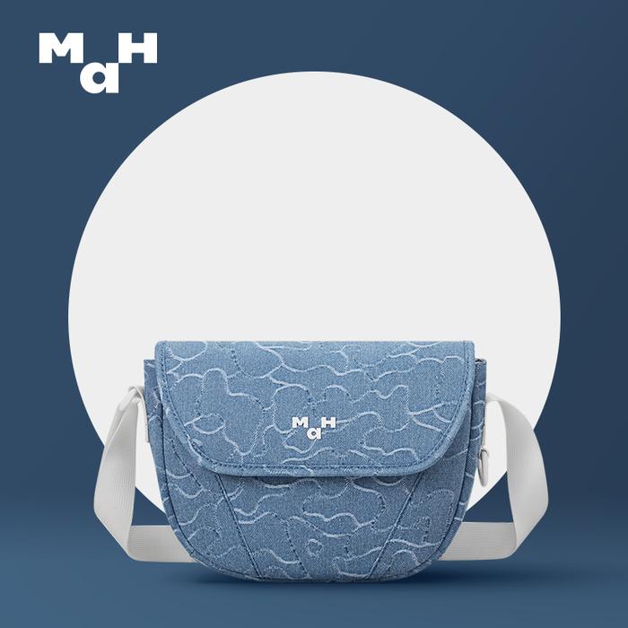 Gambar MAH Denim Jacquard Camouflage Series Tas Bahu Tunggal Wanita Tas Selempang Kasual Sederhana Orisinal dari MAH Indonesia Kota Bekasi Tokopedia