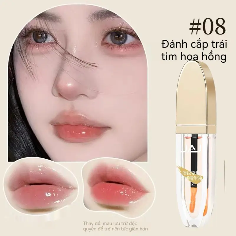 Son Dưỡng Môi Chống Thấm Nước, Lâu Trôi, Sace Lady, 4g * 2, Kem Son Môi, Mua 1 Tặng 1, [Thanh Toán Khi Nhận Hàng], Khuyến Mãi Cosmetic Trang Điểm juicy  tint Mỹ Phẩm 2