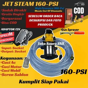 Alat Cuci Steam Motor 160psi Ongkir 1KG - Kendaraan