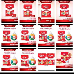 SGM Eksplore 1+ 3+ 900gr 0-6 6-12 1kg Dan SGM Soya 1+ Madu Vanila 700gr