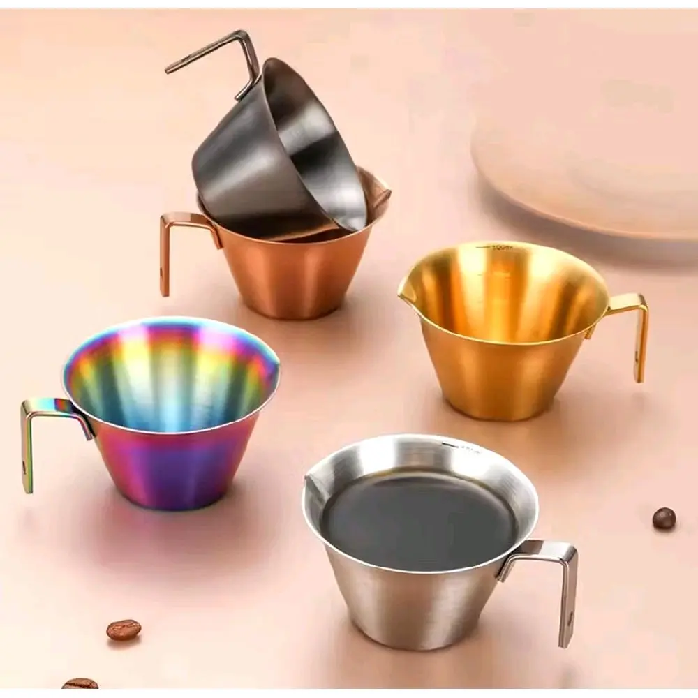 Espresso Measuring Coffee Cup 100ml Gelas Takar Kopi Shot Espresso