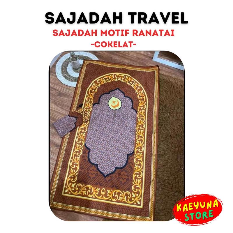Sajadah Travel Mini Pouch Souvenir Umroh Haji Rantai Series 3