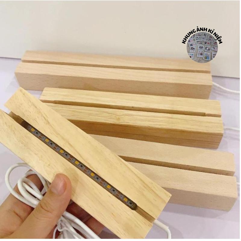 Đế đèn led dài ánh sáng màu vàng ấm,.. siêu đẹp