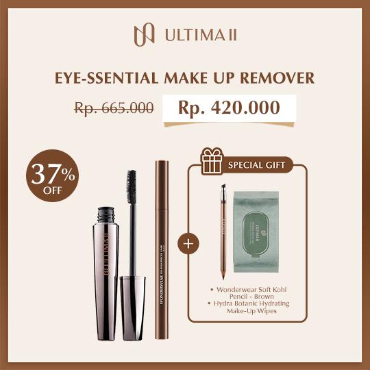 Gambar [B2G4] ULTIMA II Wonderwear Mascara + Wonderwear Eye Precise Liner Free Wonderwear Eyebrow Kohl & Hydra Botanic Make Up Wipes dari ULTIMA II ID Kota Administrasi Jakarta Timur Tokopedia
