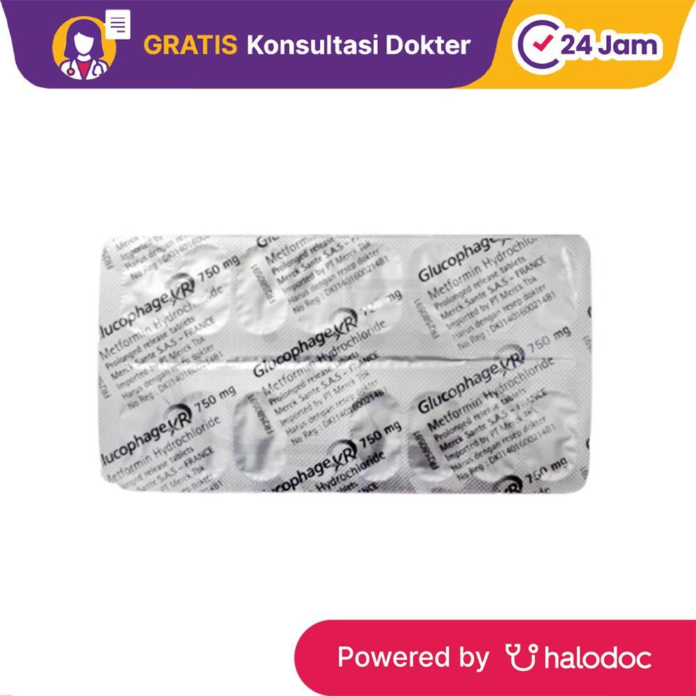 Glucophage XR 750 mg 15 Tablet