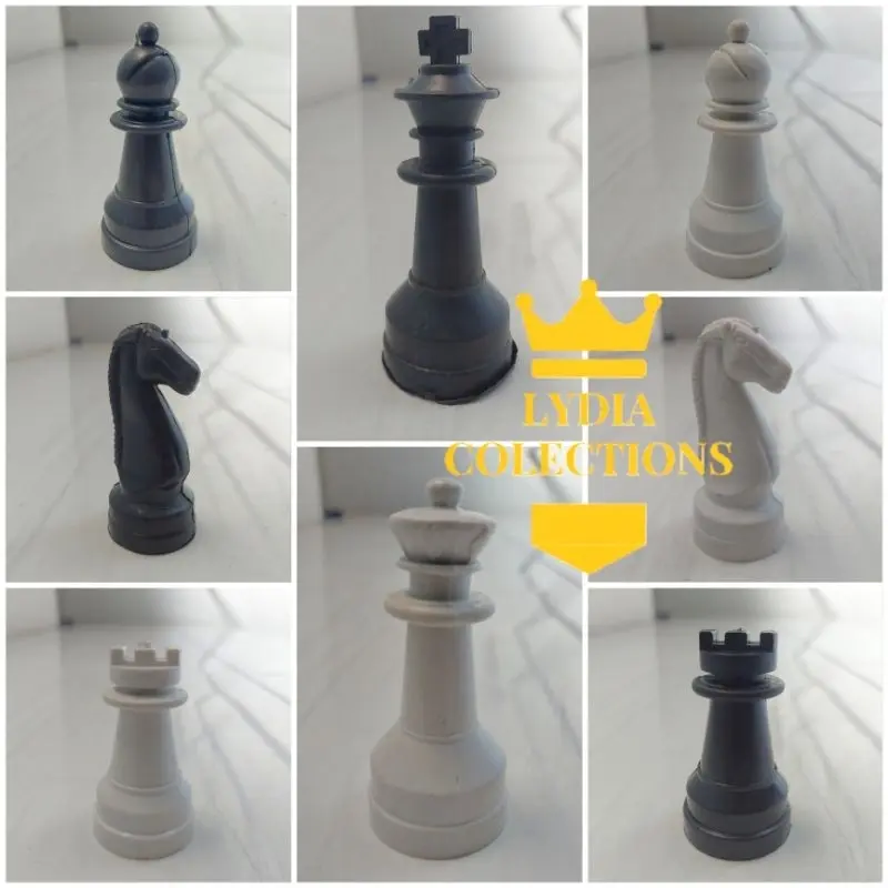 Biji Catur Satuan Ukuran Besar / Biji Catur Plastik