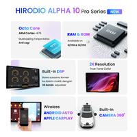 Gambar HIRODIO Headunit Android Alpha 10 Pro Series 12/256GB & 8/256GB dengan Wireless Apple Carplay & Android Auto Layar 10.1 Inch 2K Tone Color Technology - 9INCH(8/256GB), Headunit Only dari BREMBREM OFFICIAL Kab. Tangerang 4 Tokopedia