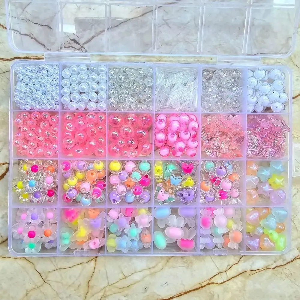 Gratis ongkir !!! Manik Manik Pasir 1 Box - Manik2 Mote Payet Pasir Paket DIY - (BONUS Benang Elastis)