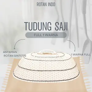 Penutup Makanan di Meja Makan Tudung Saji Rotan Besar Ukuran XL Penutup Makanan di Meja Makan Tudung Saji Rotan Besar Ukuran XL