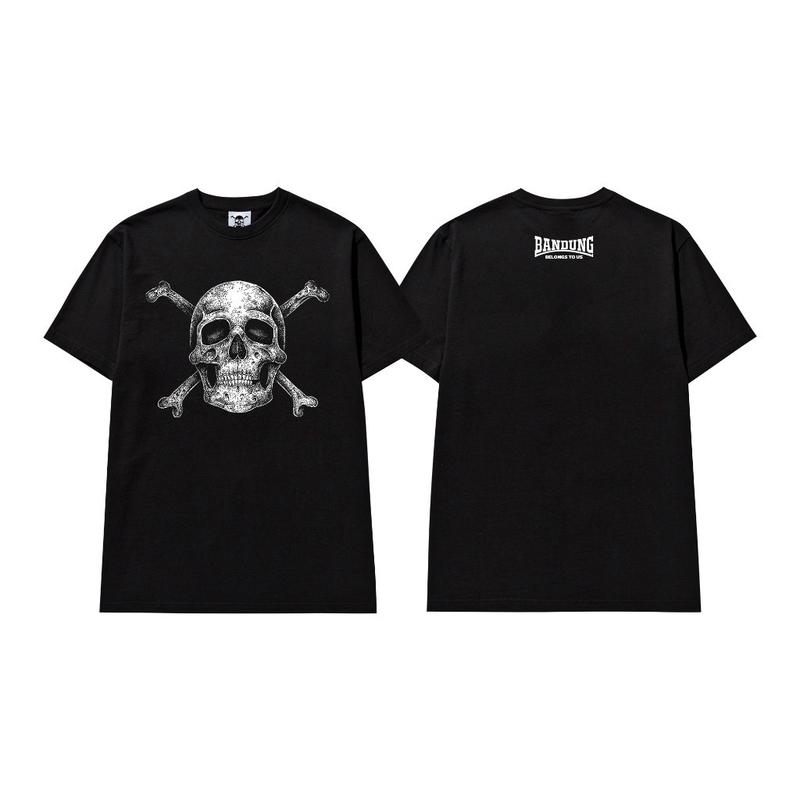 【COD】 Kaos  Pria  BBTU - T-SHIRT - SKULL ARTWORK FF 0