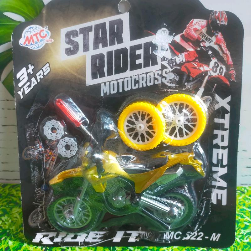 star rider Motorcross mainan anak 3