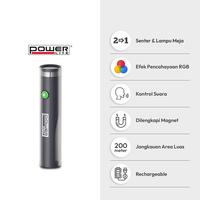 Gambar AZKO Powerlite 3 Watt Lampu Senter Rgb Dengan Voice Control 400 Lumen - Hitam Flashlight Torch Light Lampu Darurat Lampu Genggam dari AZKO ID Kota Administrasi Jakarta Pusat 4 Tokopedia