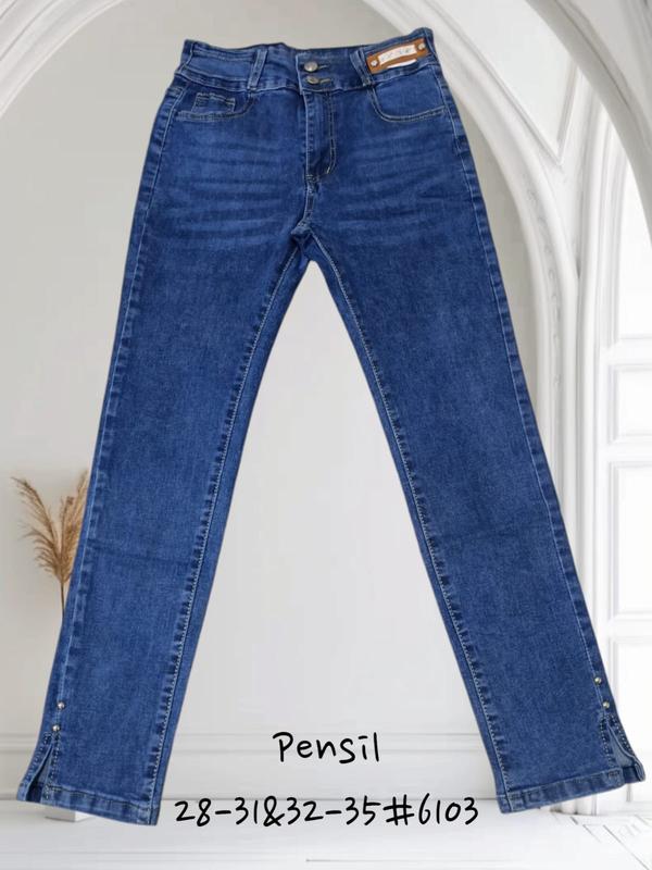 Celana Jeans Pencil HW Kode 6103 Premium Wanita 0