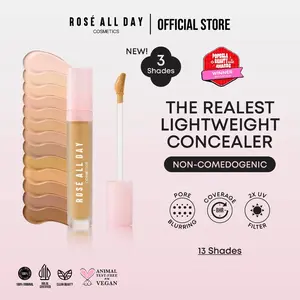 [OLD] Rose All Day Lightweight Concealer | Medium-to-High Coverage, Bertekstur Ringan, Tidak dempul & Tidak geser