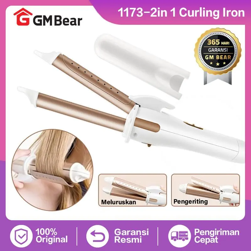 [Exclusive GM Bear x Ibnuwardani] Catokan Rambut 2in1 1173 + Hair Dryer Multifungsi 1140 3