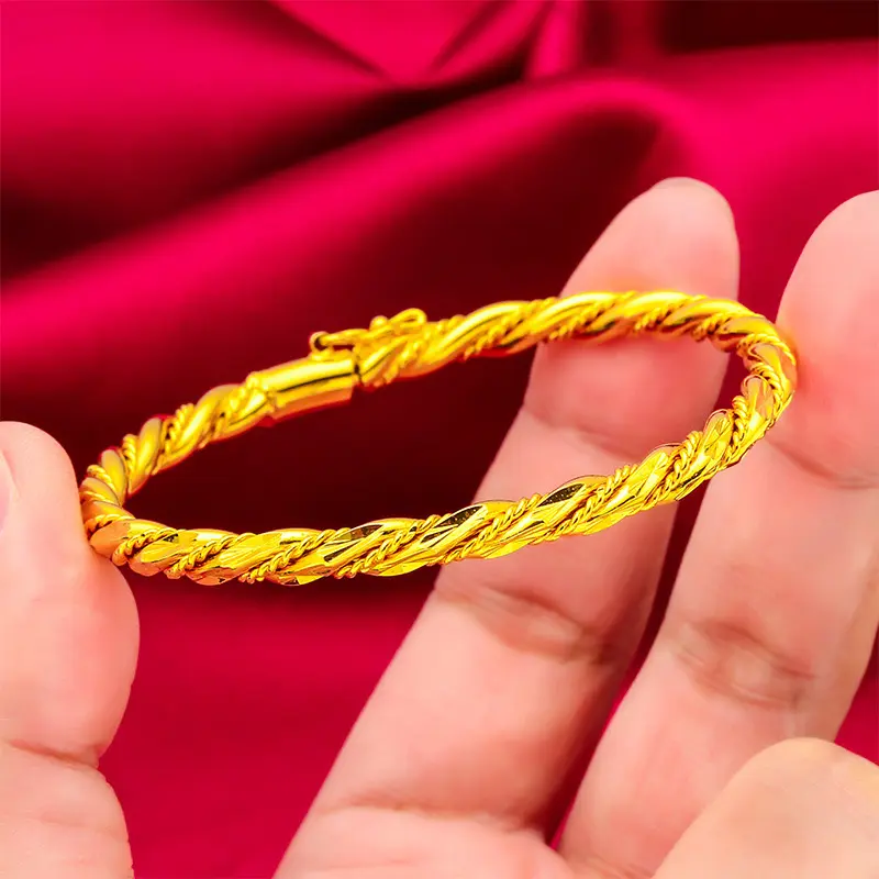 HQ Vietnam (10.13g) Bangle Pintal Plated For Women Jewelry