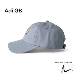 Topi Polocap Baseball Hat Pria Wanita Rafel Denim Cotton Tuil Suede Kualitas Distro Premium ADI G bordir topipria