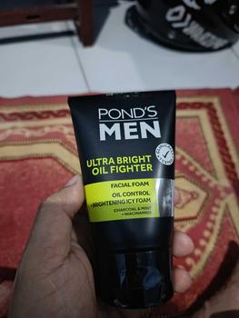 Product Review of Ponds men ultra bright oil filter facial foam sabun muka 100g from f**8 0