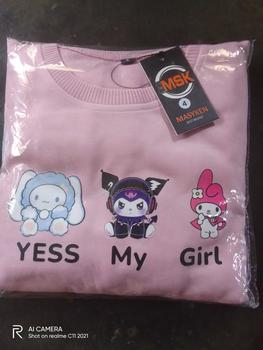 Product Review of Masyken Setelan Sweater Anak Perempuan Crop Top Usia 1-6 Tahun Bayi Parsel TPE Beige from 🌷**y H**🌷 0