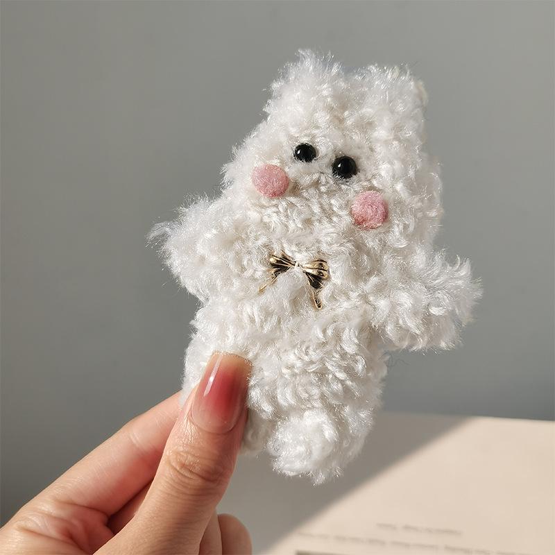 Product Introduction of กิ๊บติดผมตุ๊กตา น่ารัก และเหมาะสำหรับฤดูใบไม้ร่วงและฤดูหนาว กิ๊บติดผมผ้ากำมะหยี่ หมวกสำหรับเด็กผู้หญิง ขนาดใหญ่ เหมาะสำหรับหน้าม้าและบีบีคลิป กิ๊บติดผม การ์ตูน 11