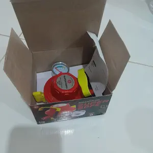 SUPER SAFE Regulator Meter Gas LPG Tekanan Rendah Double Lock - Kunci Ganda FAD SS-88R / SS88R