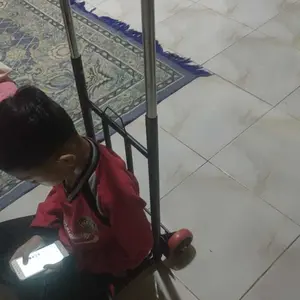 REAIM Trolley Tarik Lipat Besi Premium Kapasitas 80-150kg Kuat Pengangkut Portable Tahan Lama dan Serbaguna