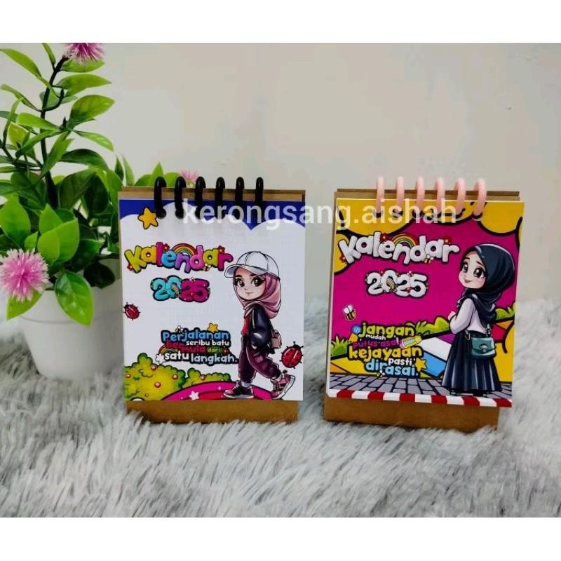 SOFT STAND MINI CALENDAR 2025 / KALENDAR MEJA SIZE MINI SOFT STAND 2025 ...