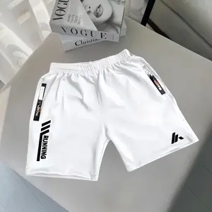 Celana Pendek Olahraga Pria Sport 3 Pcs - Bahan Tebal Melar Nyaman - Saku Zipper untuk Gym Fitnes & Outdoor - Boxer Shorts Aktif Olahraga