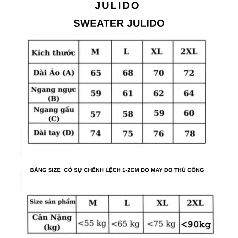 Áo sweater phối sơ mi dài tay JULIDO chất liệu vải nỉ hai da