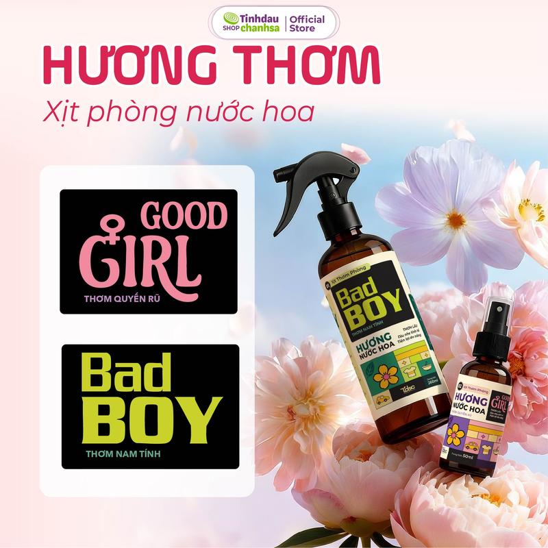 Xịt Khử Mùi Phòng Máy Lạnh, Quần Áo, Gối Nệm Hương Nước Hoa Vina Tươi 260ML…
