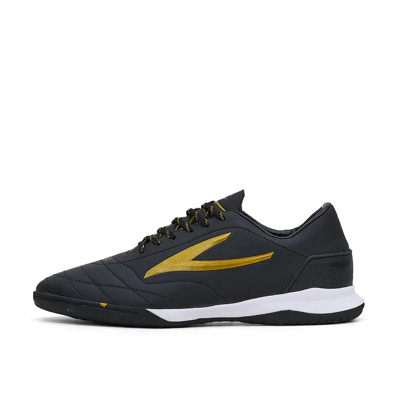 Zevma Sepatu Futsal Original Panthera Pro.2 - Black Gold IC 4