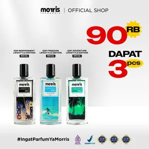 Cowok Kalcer Bundle Parfum Isi 3 – Lifestyle Edition