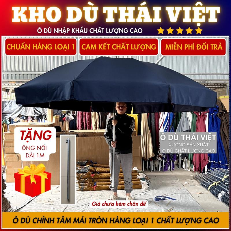 Ô Dù Che Nắng Mưa 3m 10 Nan Cao Cấp Chính Tâm Thái Việt Không Chân Đế