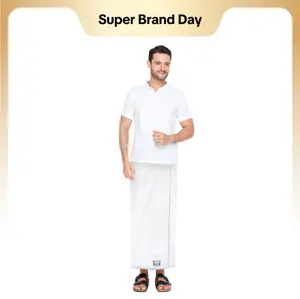 Sarung BHS Cosmo Silver Warna Putih Polos 01