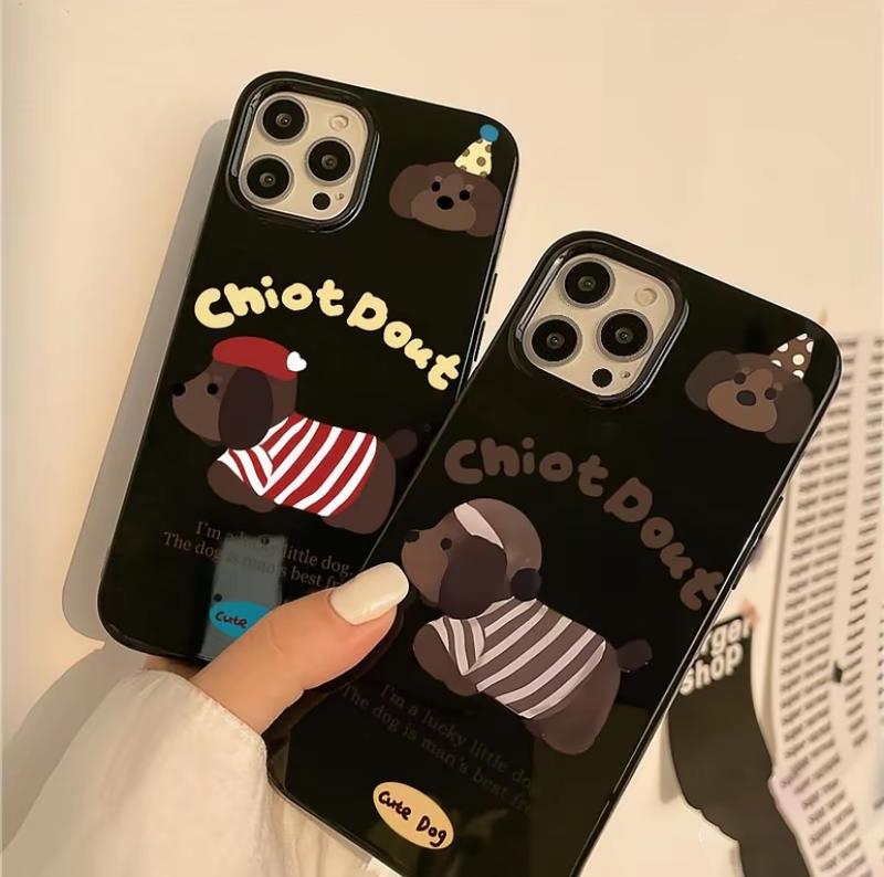 Ống lưng điện thoại thiết kế độc đáo chống va đập chịu lực cho iPhone 17/16/15/14/13/XR/7/17Pro/17ProMax, thiết kế hoạt hình trẻ trung, hot trend cho iPhone 16/16Plus/16Pro