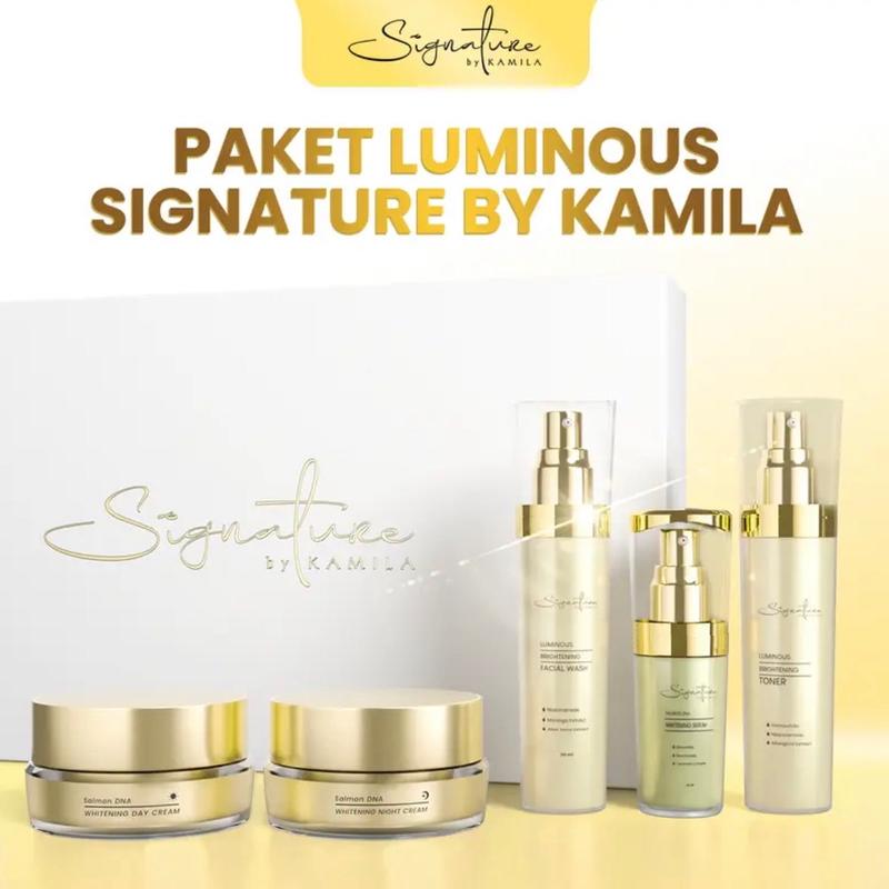 HNH Skincare By Dr.Kamila Jaidi [ PAKET SULTAN ISI 5][READY STOK] - [TANPA BOX] Mencerahkan Niacinamide Wajah Tranexamic Vitamin Moisturizer Aging Hydrating Membersihkan Hitam Mengencangkan Kerutan Kusam Kering Pencerah Perawatan Acid Exfoliating 1