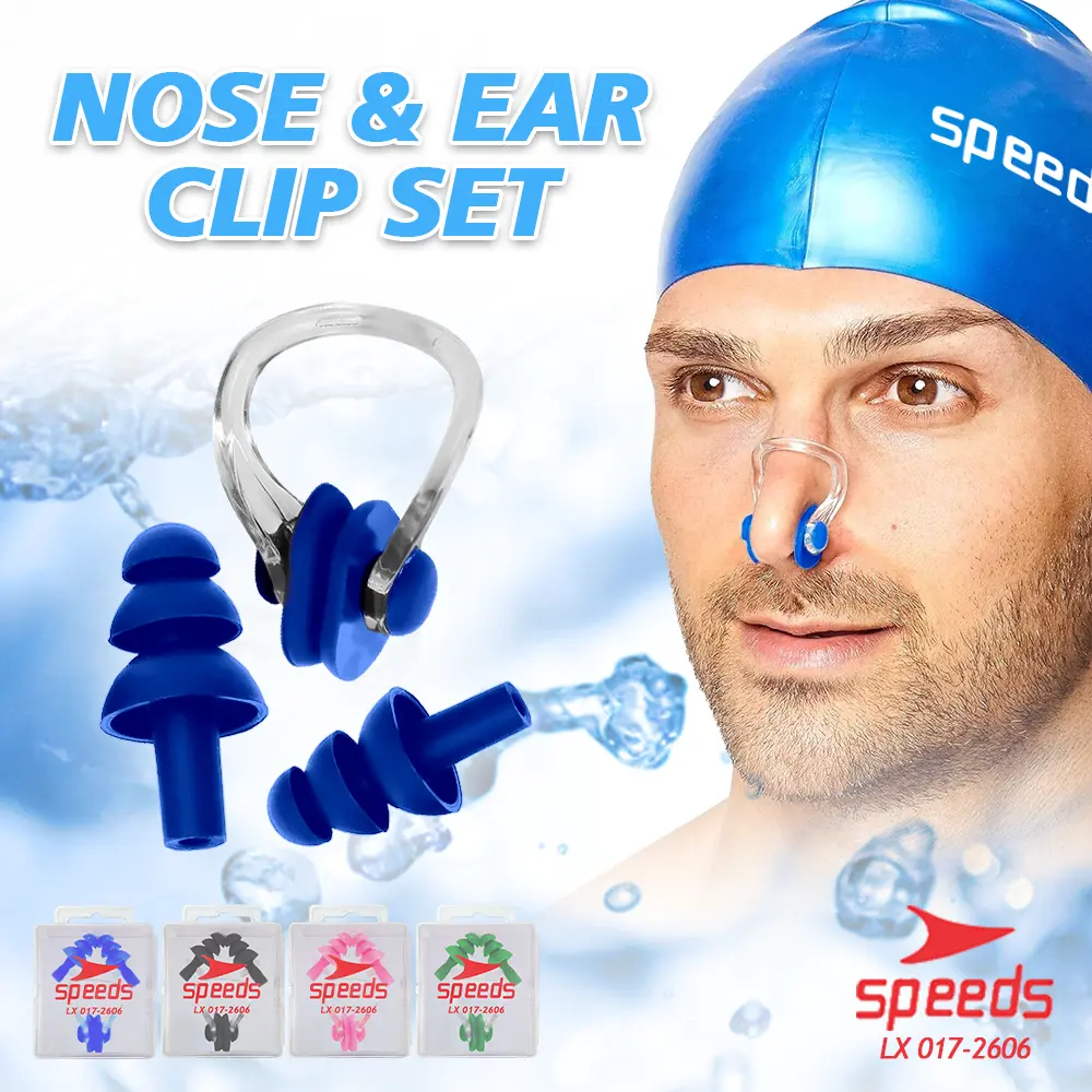 Clip Klip Nose Klip ISI 1 PC Penutup Hidung danTelinga Renang Diving Speeds 017-2606