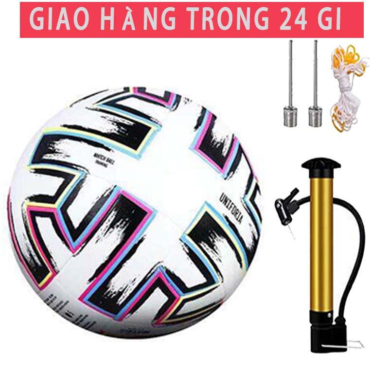 Quả bóng đá tiêu chuẩn Loại 3 lớp Banh da số 5 BÓNG ĐÁ SỐ 5 DA CAO CẤP SIÊU…