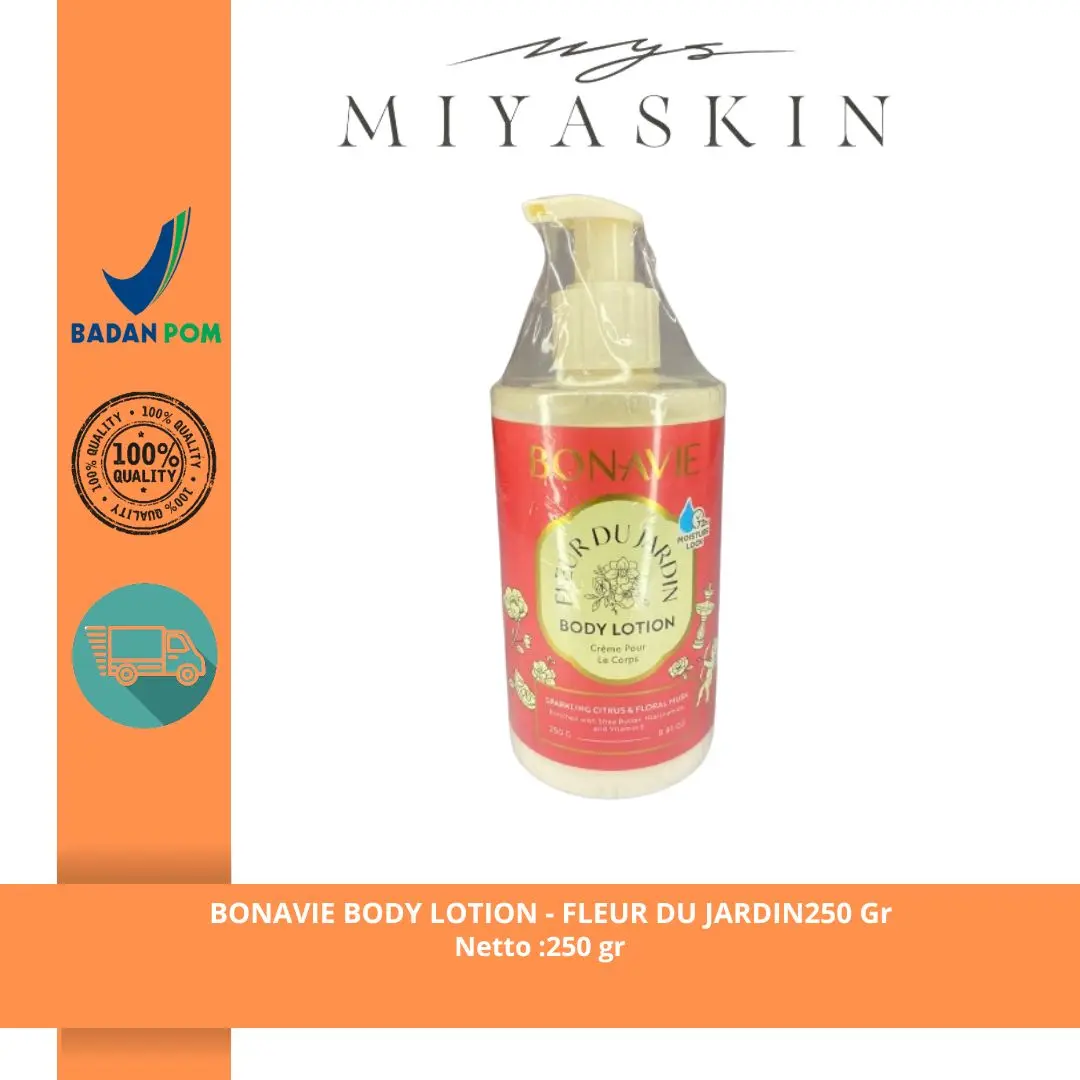 BONAVIE BODY LOTION - FLEUR DU JARDIN 250 Gram