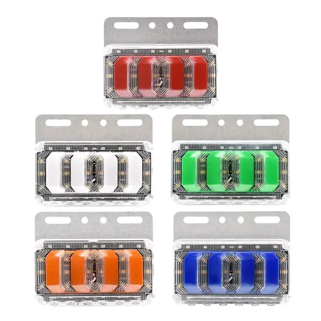 lampu led bak samping new 3 warna ( harga bijan ) 24 v 5