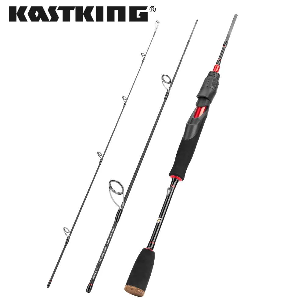 KastKing Brutus 3/4/5/6 section Fishing Rod Carbon Spinning Casting Fishing Rod Travel Rod for Lure Fishing