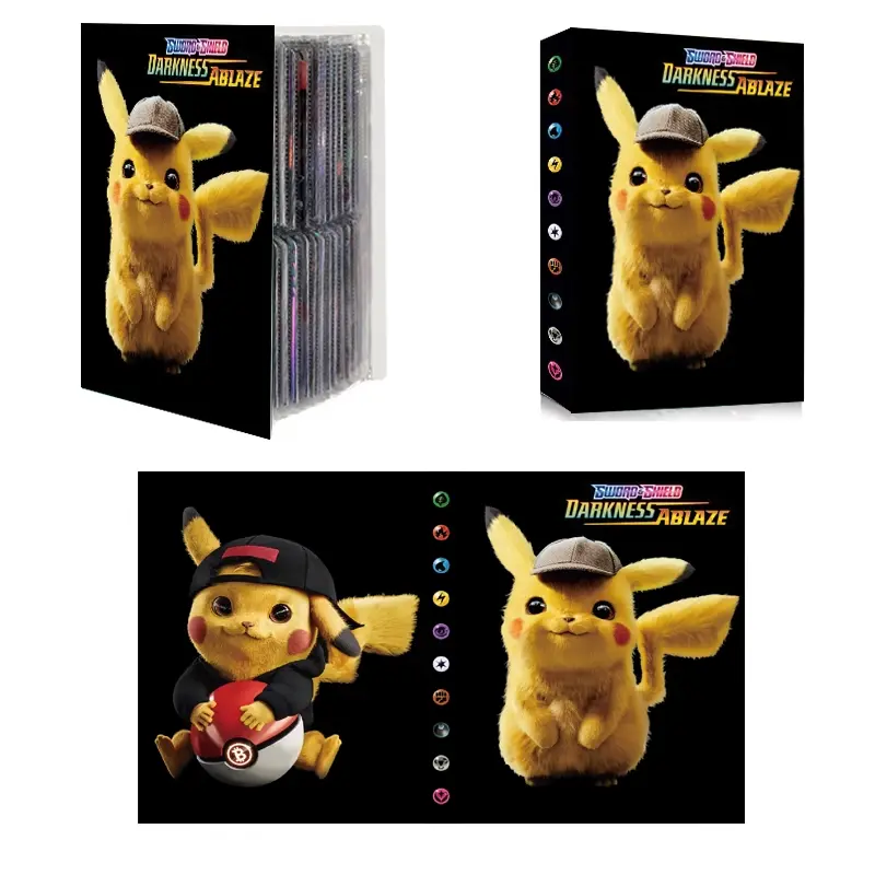【Ready Stock】240PCS Buku Album Kartu Pokemon Kartu Game Pokemon Cards Holder 3