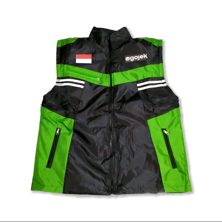 Rompi Motor Gojek Waterproof Parasut untuk Pria/Wanita, Perlindungan Tambahan Berkendara yang Ergonomis dan Nyaman 1