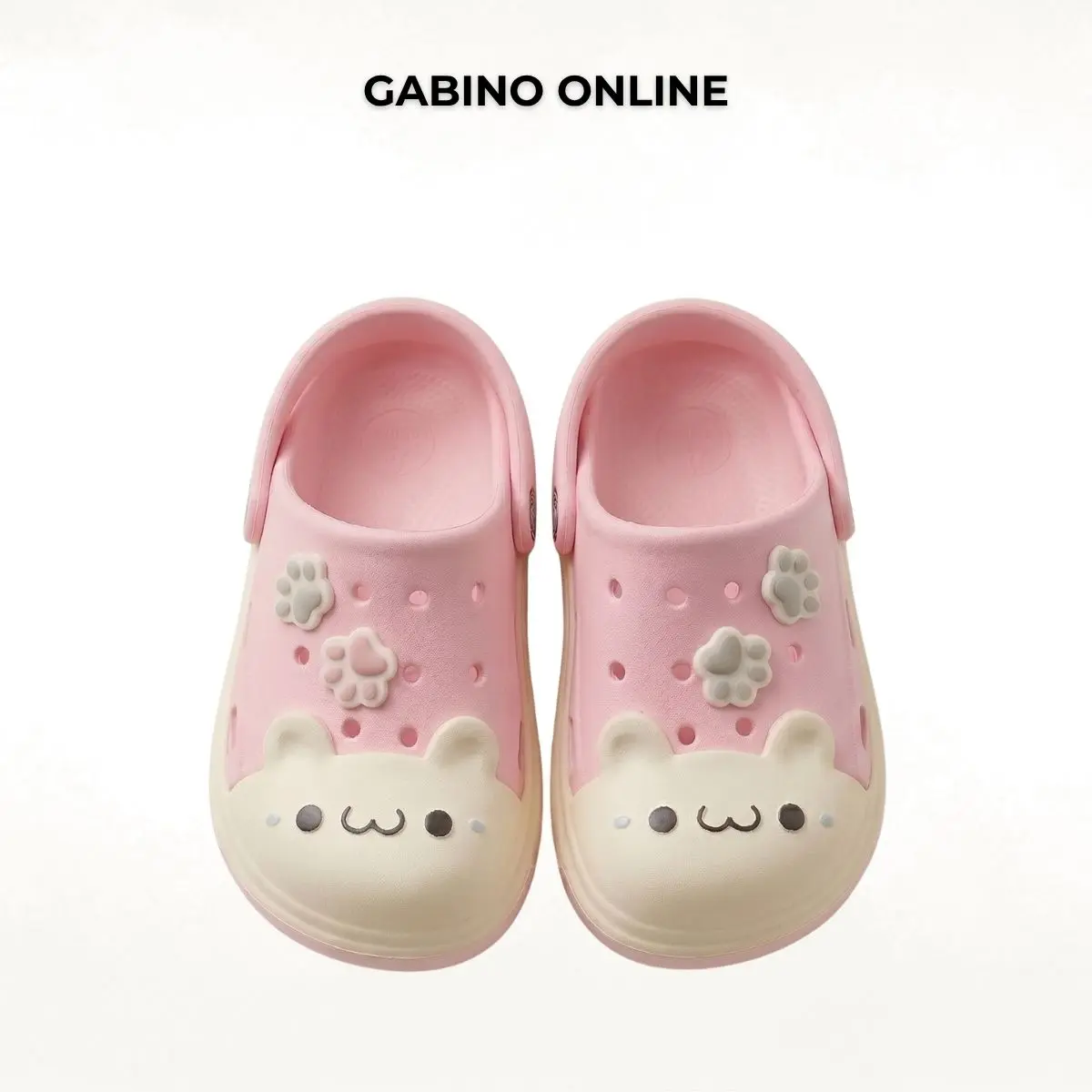 Gabino Sandal Anak Perempuan Kekinian Baim Slip On Karet Eva Premium Lucu Nyaman