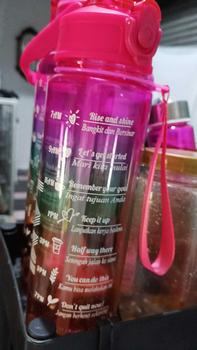 Product Review of FoodGrade Botol Beranak 2 Liter + 1000ml + 500ml Botol Minum Viral 1 set BPA FREE Plastik Putih Sedotan Bottles Kitchenware from C**i 1