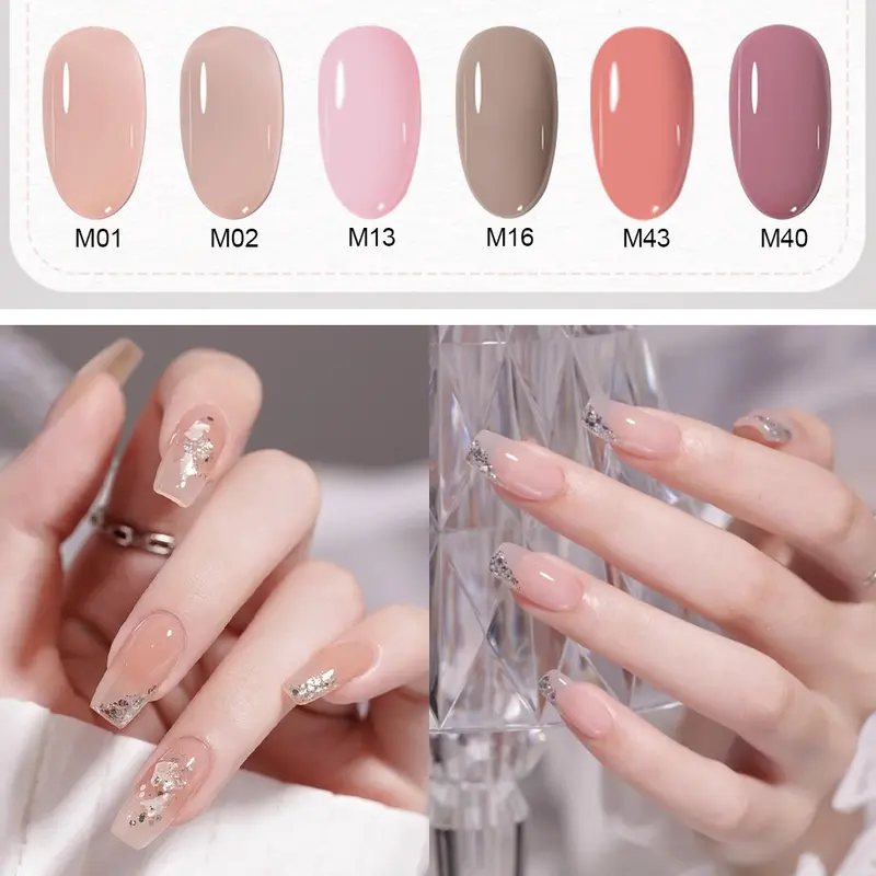 Kutek Gel UV LED gel polish 165 COLOUR Nail Art Cat Kuku nail Polish 7