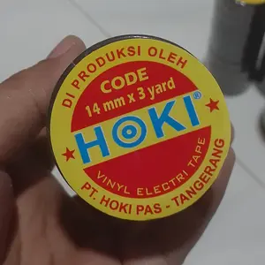Grosir 10 roll ( 1 slop ) isolasi /isolasi hitam listrik masking tape Grosir 10 roll ( 1 slop ) isolasi /isolasi hitam listrik masking tape