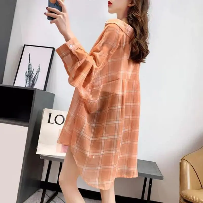 [Basica Moda] 8592 Atasan Top Kemeja Wanita Lulu Chiffon Oversize 5