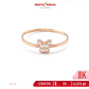 Cincin Emas Kadar 8K Wahyu Redjo CC 8K 30188646